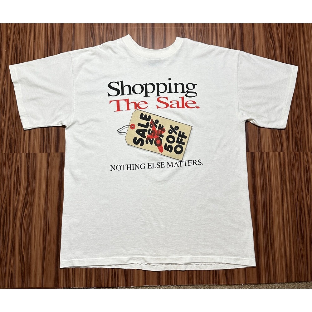 Premier Sportswear Men's T Shirt Size XL White Made in USA‎ Single Stitch VTG